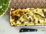 Ricetta Quiche con i funghi porcini e olive