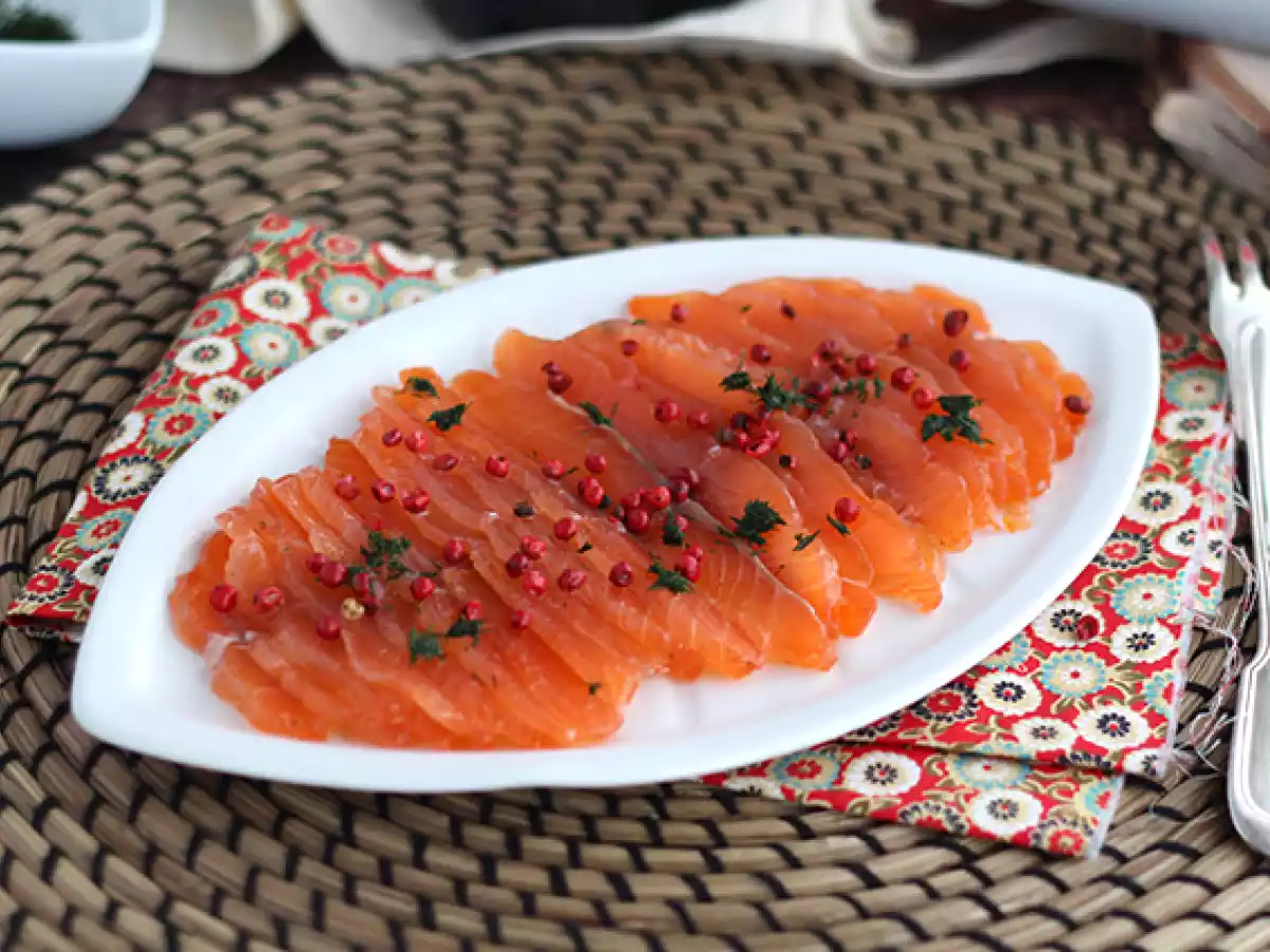 Gravlax, il salmone marinato alla svedese