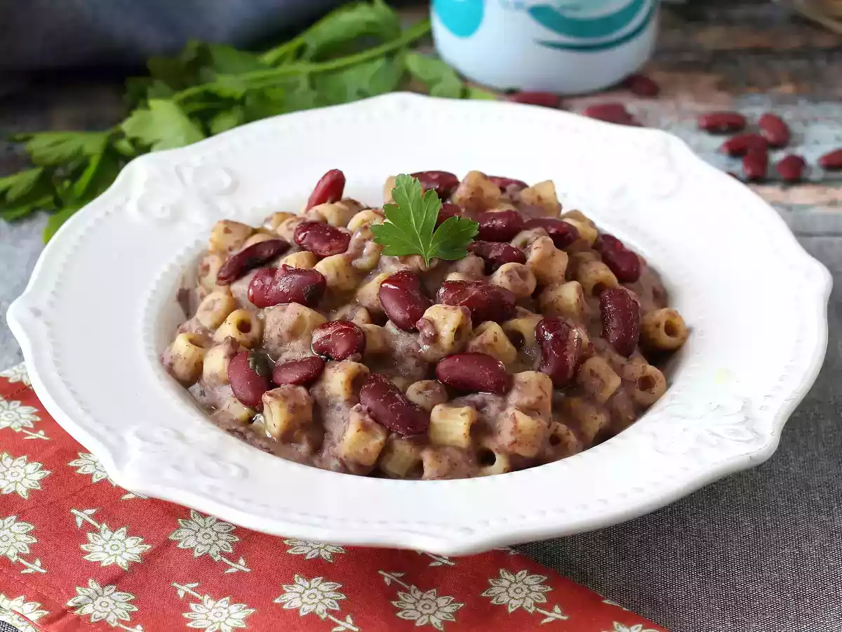 Pasta e fagioli alla veneta: la ricetta della nonna cremosa e ricca di gusto