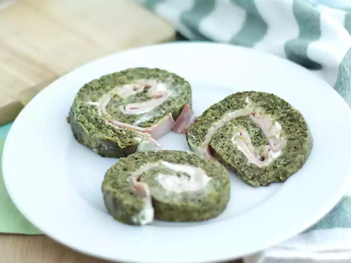 Rotolo di spinaci ripieno, la ricetta facile e veloce