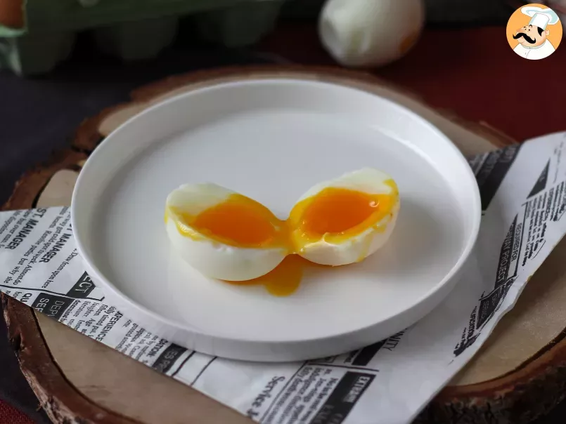 Uovo barzotto con friggitrice ad aria