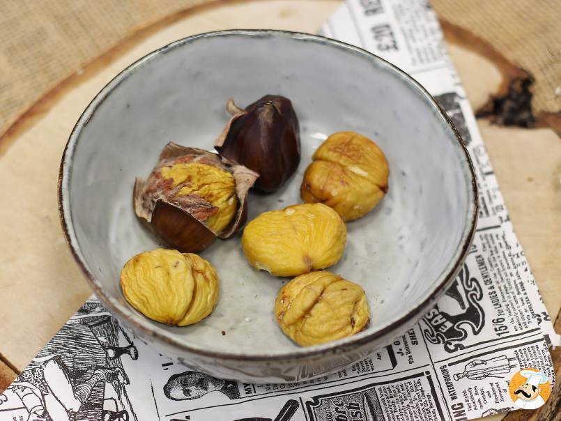 7. Castagne arrostite nella friggitrice ad aria: velocissime da preparare!