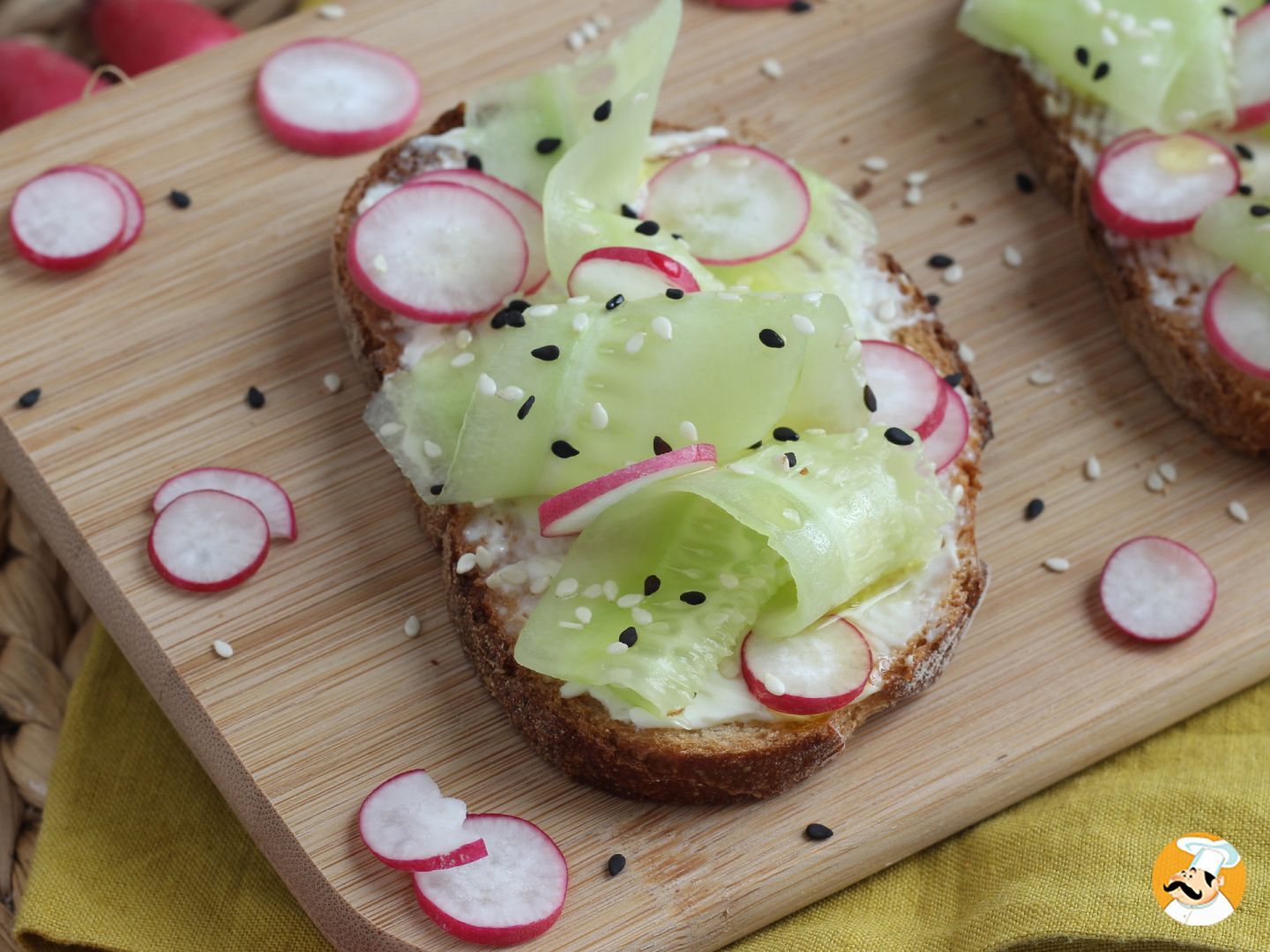 Se usi questi ingredienti preparerai un'ottima bruschetta estiva!