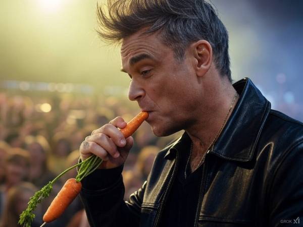 L'improvviso cambio di dieta di Robbie Williams, costretto dalle sue cattive condizioni di salute!