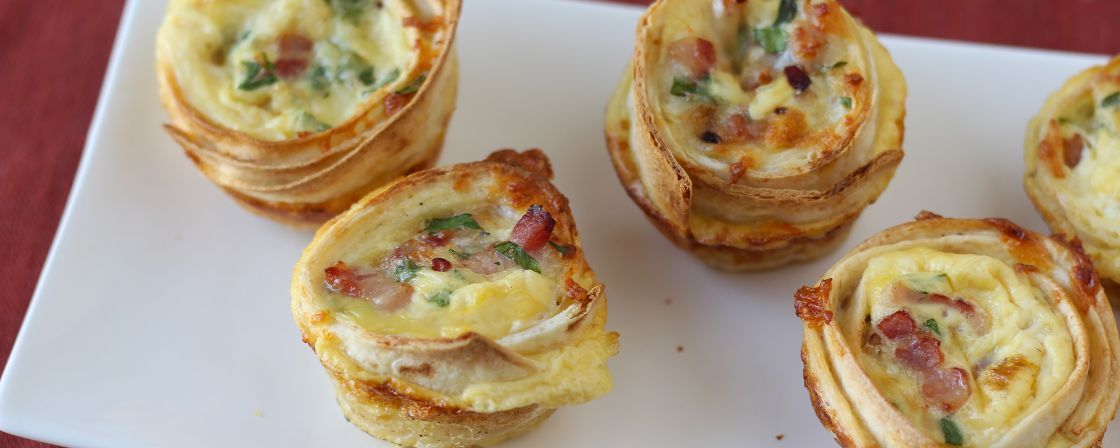 Mini quiche con tortillas: facili, veloci ed economiche!