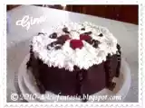 Ricetta Torta panna fragole e cioccolato plastico