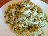 Ricetta Cous cous con melanzane, tacchino e mandorle al profumo di menta