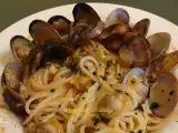 Ricetta Spaghetti di kamut con vongole veraci
