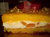 Ricetta Torta farcita con yogurt e pesche