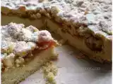 Ricetta Crostata con confettura homemade di pesche e crumble...in uno sprint