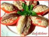 Ricetta Il fascino felino & le barchette di pomodoro ripiene
