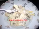 Ricetta Pennette con besciamella ai funghi di bosco, prosciutto ed emmenthal
