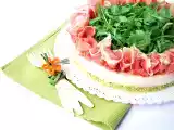 Ricetta Cheesecake stracchino, crudo e rucola