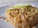 Ricetta Risotto integrale con mele e pinoli