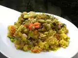 Ricetta Cous cous di verdure alla curcuma