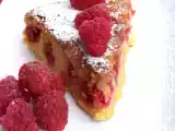 Ricetta Torta con polenta e lamponi