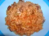 Ricetta Risotto con fagioli e salsiccia