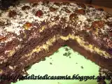 Ricetta Torta al cacao farcita con crema al vino cotto