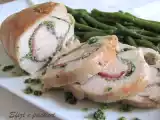 Ricetta Petto di pollo ripieno di pesto e pancetta