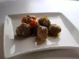 Ricetta Polpettine brasate con sedano carota e cipolla