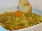 Ricetta Zuppa di cereali, verza e zucca