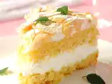 Ricetta Torta meringata con crema alla panna e vino bianco