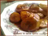 Ricetta Platano in salsa dolce