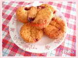 Ricetta Muffins allo yogurt con confettura di mirtilli rossi