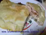Ricetta Maxi calzone di pasta sfoglia