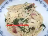 Ricetta Trofie fatte in casa con rucola e speck