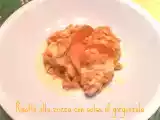 Ricetta Risotto alla zucca con salsa al gorgonzola