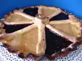 Ricetta Crostata con pasta frolla all'olio e con doppia marmellata
