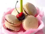 Ricetta Macarons alla ciliegia