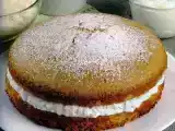 Ricetta Torta con crema allo yogurt