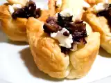 Ricetta Cestini di sfoglia con salsiccia, radicchio e caprino