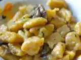 Ricetta Gnocchi di zucca ai funghi