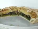 Ricetta Crostata salata con catalogna e purè