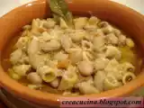 Ricetta La pasta e fagioli con fagioli freschi