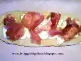Ricetta Lingue di pizza la formaggio e speck