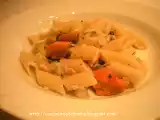 Ricetta Pasta con preparato di pesce fresco