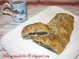 Ricetta Strudel con radicchio, porri e formaggio