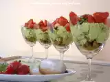 Ricetta Biscotti, mousse al pistacchio e fragole