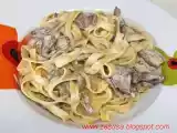 Ricetta Tagliatelle con panna e funghi porcini