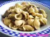 Ricetta Orecchiette con melanzane e acciughe e ringraziamenti....