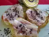 Ricetta Crostini lardo e caviale di cioccolato!