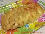 Ricetta Strudel intrecciato di ricotta e prosciutto cotto