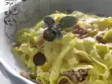 Ricetta Tagliatelle al burro fuso con pancetta croccante e salvia