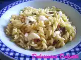 Ricetta Pasta con mozzarella e acciughe