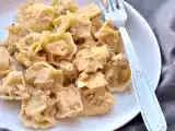 Ricetta Tortelli al seitan con brie e noci