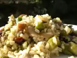 Ricetta Riso integrale con asparagi e funghi